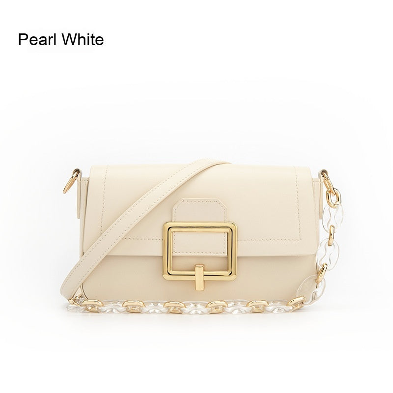 French Minority Genuine Cowhide Crossbody Bag – Luxury Women’s Shoulder Handbag UAE
