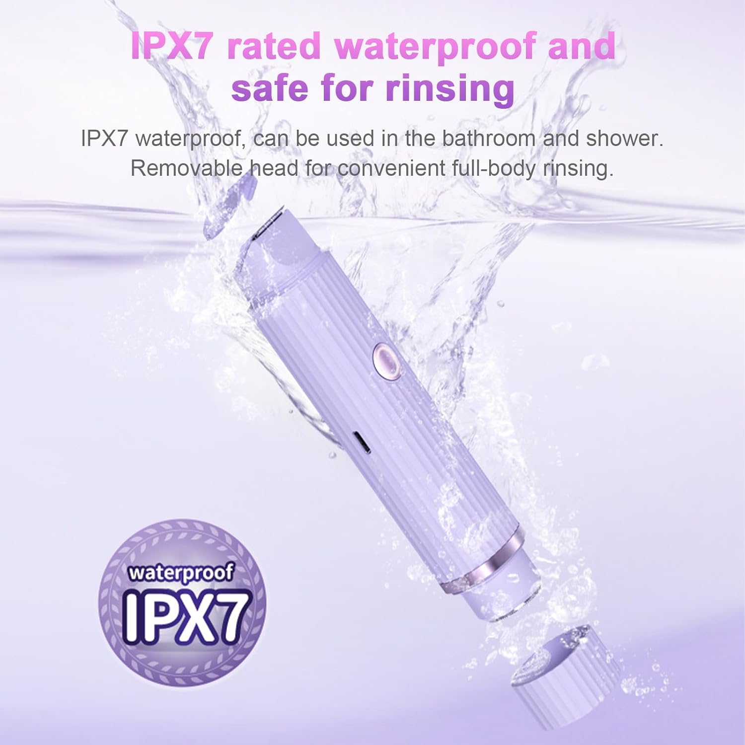 Double-Head Electric Shaver for UAE Women, Waterproof, Wet & Dry
