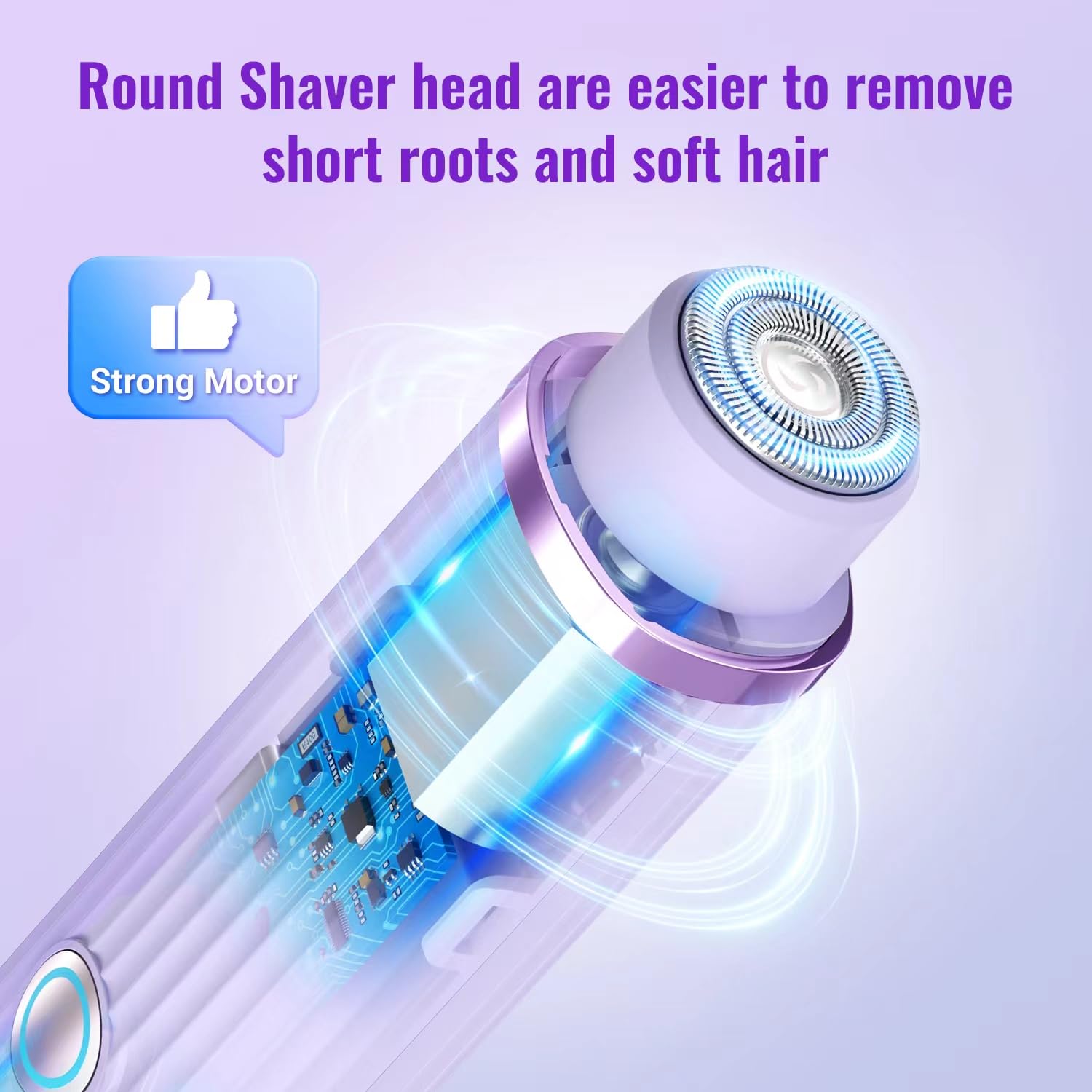 Double-Head Electric Shaver for UAE Women, Waterproof, Wet & Dry
