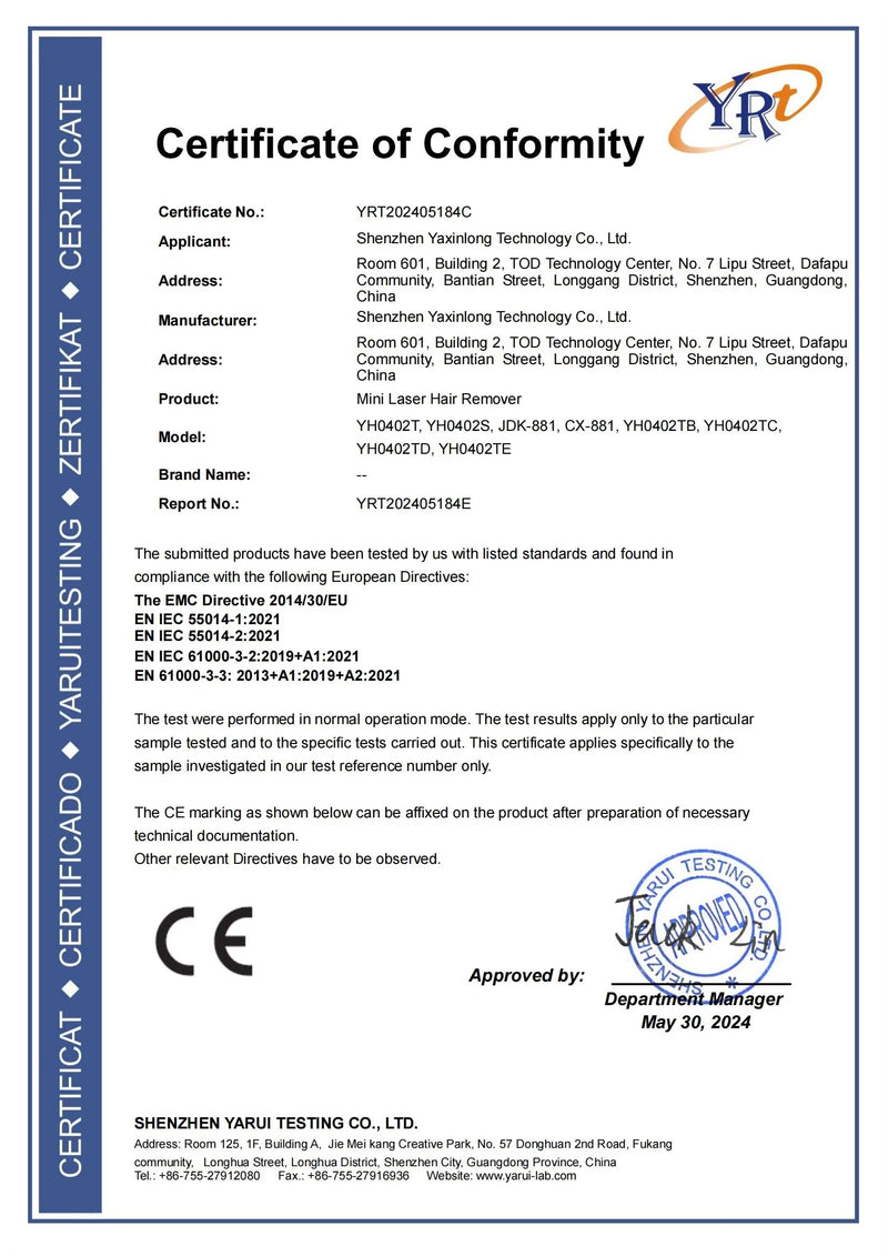 Certificate 1