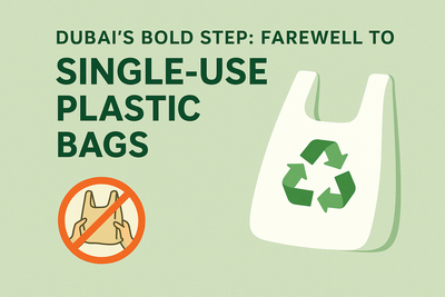 Dubai Bans Styrofoam & Plastic Straws—A New Era of Eco-Friendly Shopping