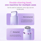 Double-Head Electric Shaver for UAE Women, Waterproof, Wet & Dry