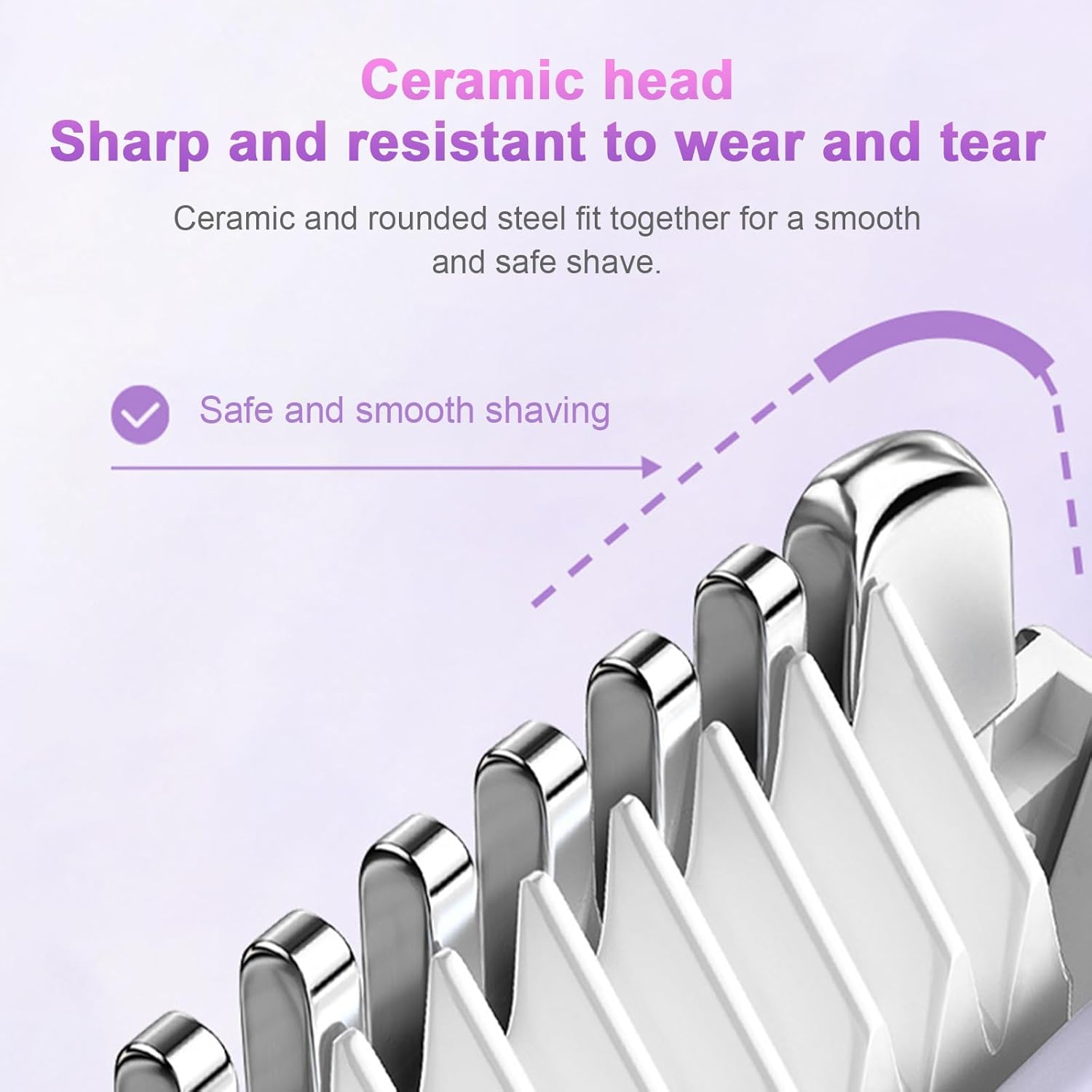 Double-Head Electric Shaver for UAE Women, Waterproof, Wet & Dry