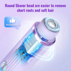 Double-Head Electric Shaver for UAE Women, Waterproof, Wet & Dry