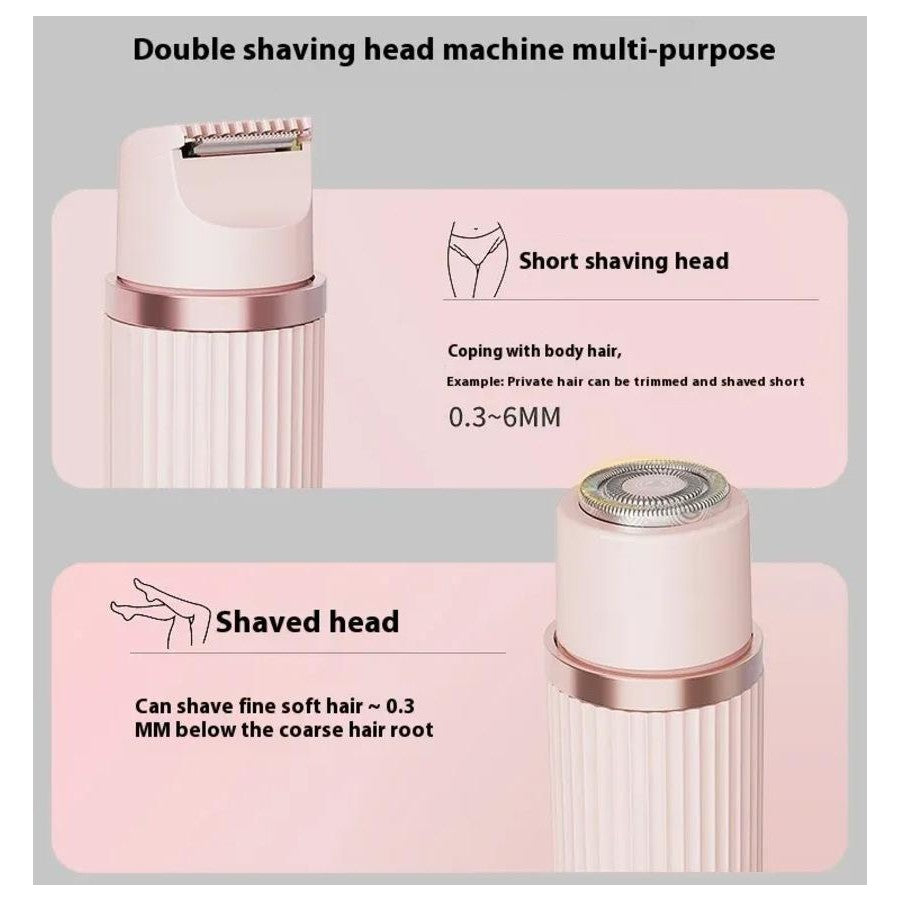 Double-Head Electric Shaver for UAE Women, Waterproof, Wet & Dry