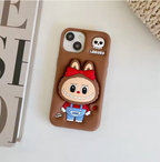 Labubu 3D Cartoon Silicone iPhone Case – Cute & Shockproof Cover UAE