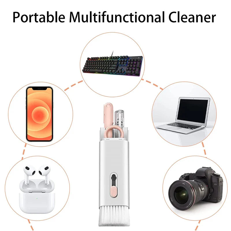 7-in-1 Headset & Keyboard Cleaning Pen | Portable Multi-Function Kit UAE