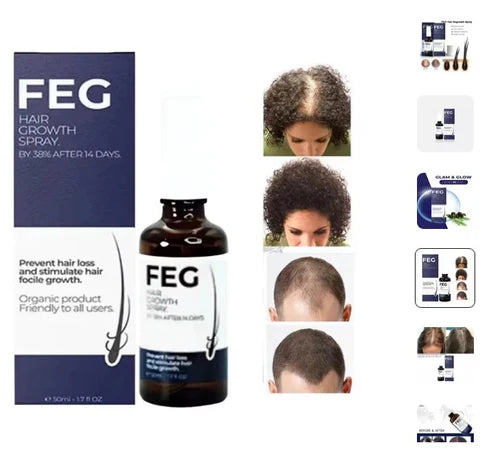 بخاخ FEG لنمو الشعر - تكثيف طبيعي للشعر وإصلاح فروة الرأس | إميرازاار الإمارات العربية المتحدة
