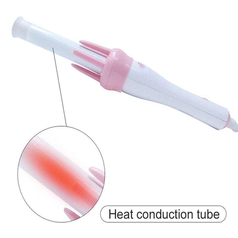 Handheld 2-in-1 Hair Curler & Volumizing Hot Air Brush