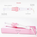 Handheld 2-in-1 Hair Curler & Volumizing Hot Air Brush