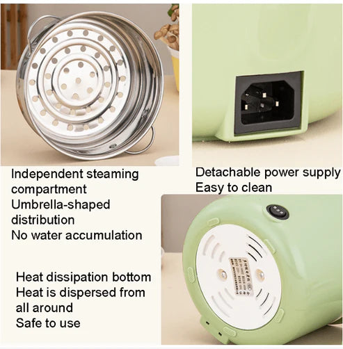 Multifunctional Mini Electric Cooker – Portable Non-Stick Multi-Purpose Pot 🍲✨