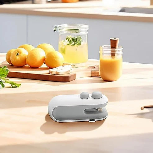 Portable Mini Sealing Machine – USB Rechargeable Heat Sealer