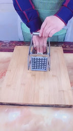 Stainless Steel Slice Cutter – Heavy-Duty Potato & Vegetable Chopper